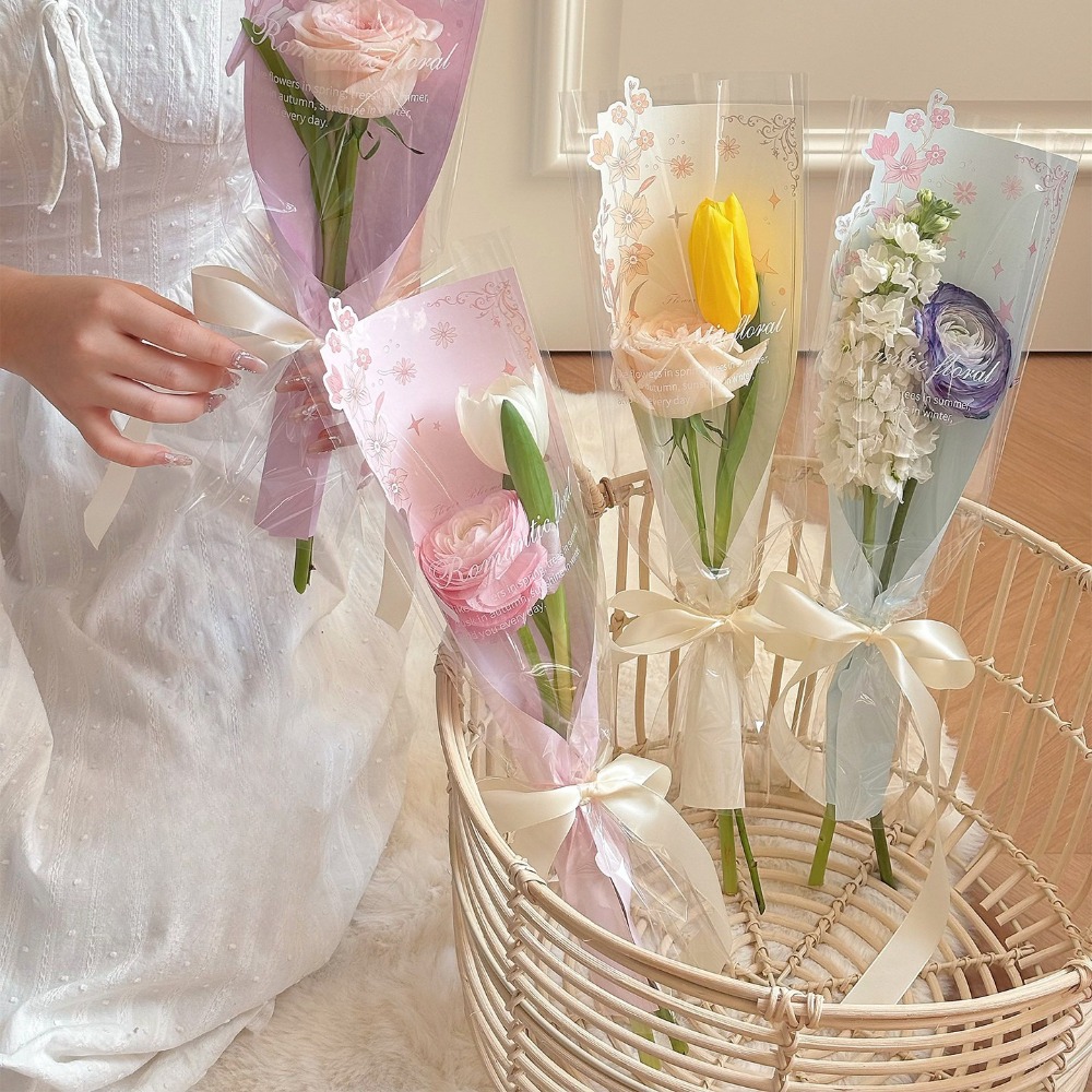 10 Adet Şeffaf Çiçek Paketleme - Florist Supply House incelemesi ve fiyatı