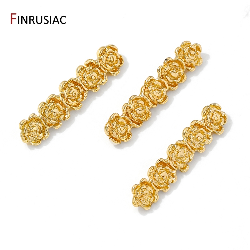 18K Altın Kaplama Pirinç Gül Ç - Flower Supply incelemesi ve fiyatı