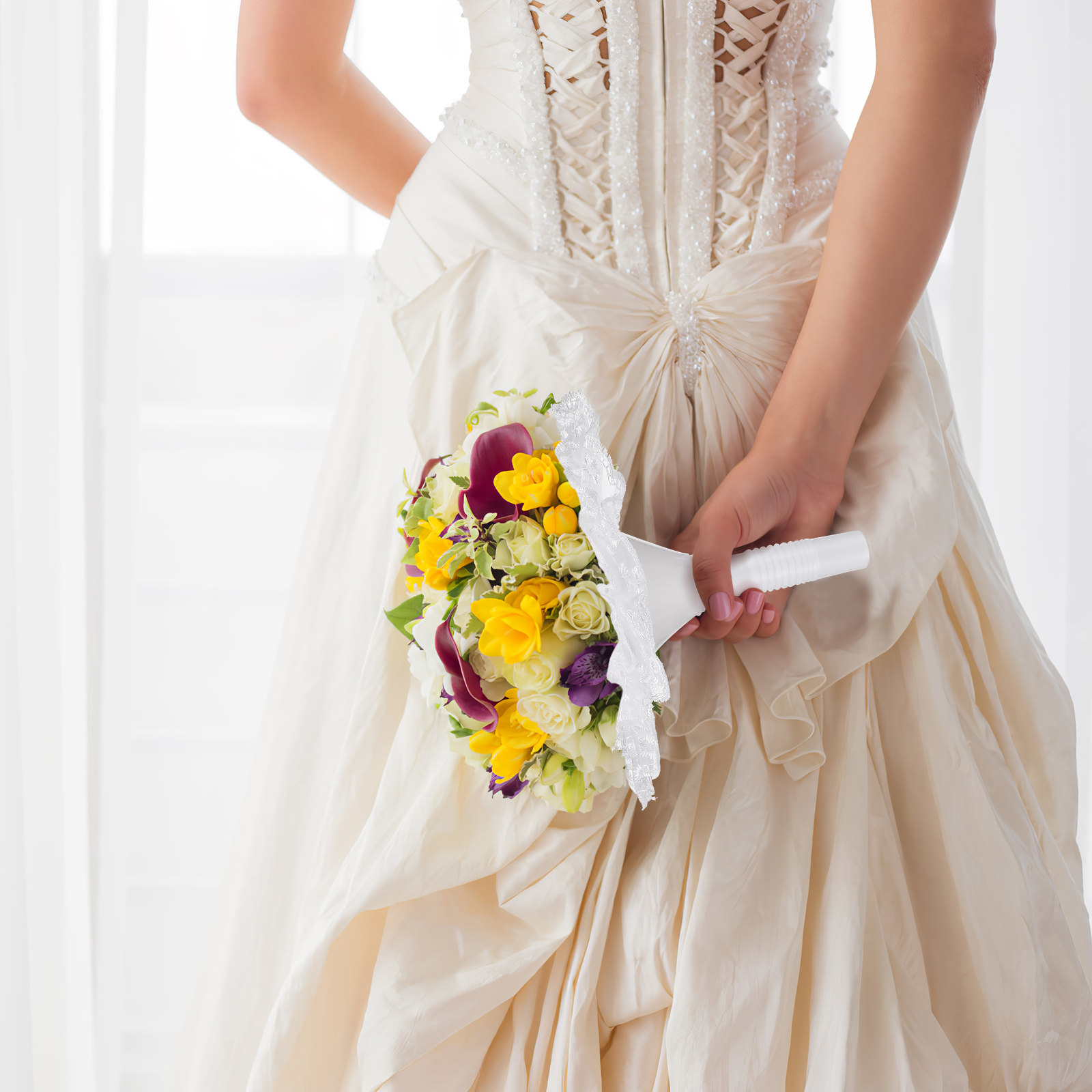 1 Set Düğün Gelin Buketi Tutuc - Bouquet Holder Foam incelemesi ve fiyatı