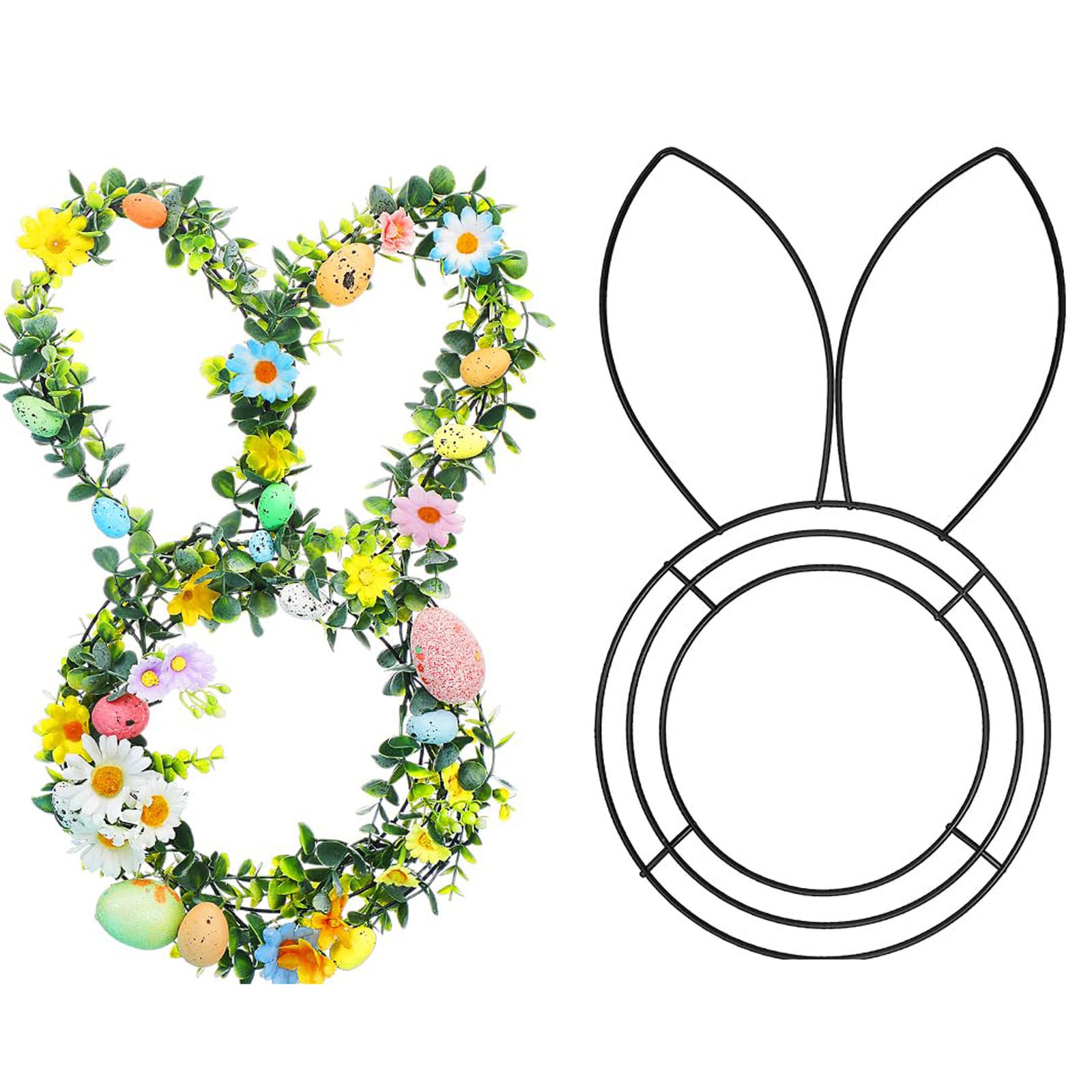 Paskalya Tavşanı Şeklinde Tel  - Wreath Form Wire incelemesi ve fiyatı