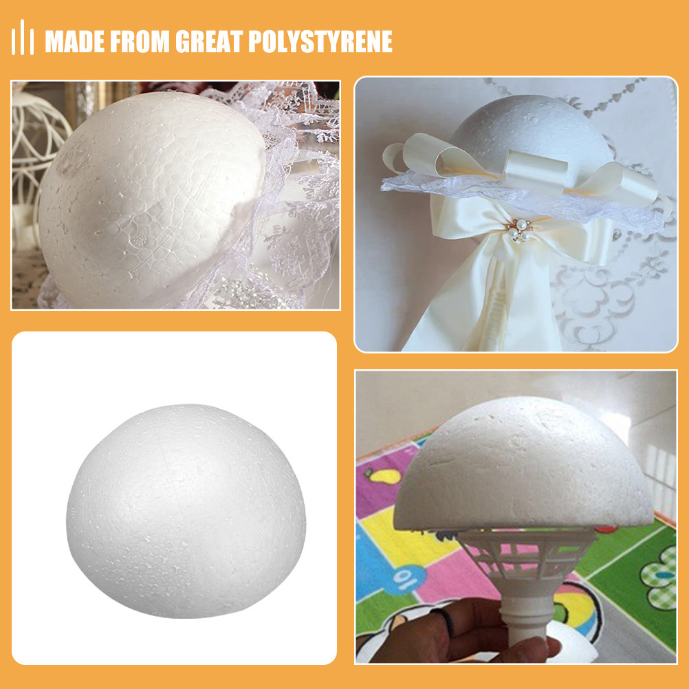 4 Adet Beyaz Köpük Yarım Daire - Bouquet Holder Foam incelemesi ve fiyatı