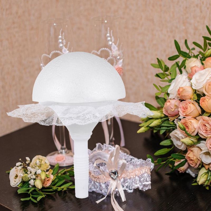 Yapay Çiçek Tutucu, DIY Beyaz  - Bouquet Holder Foam incelemesi ve fiyatı