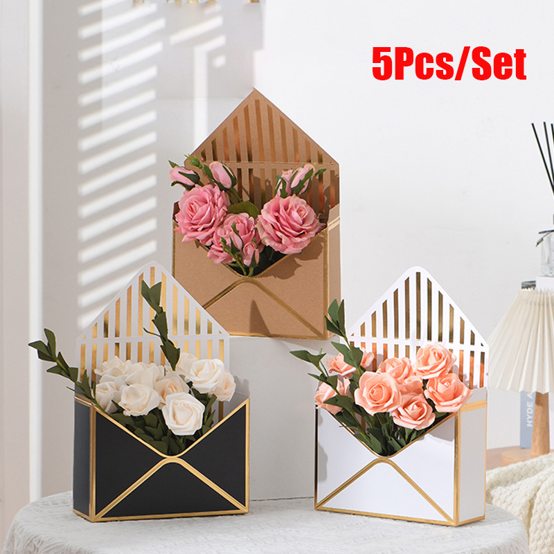 5 adet yaratıcı zarf çiçek kut - Florist Supply House incelemesi ve fiyatı