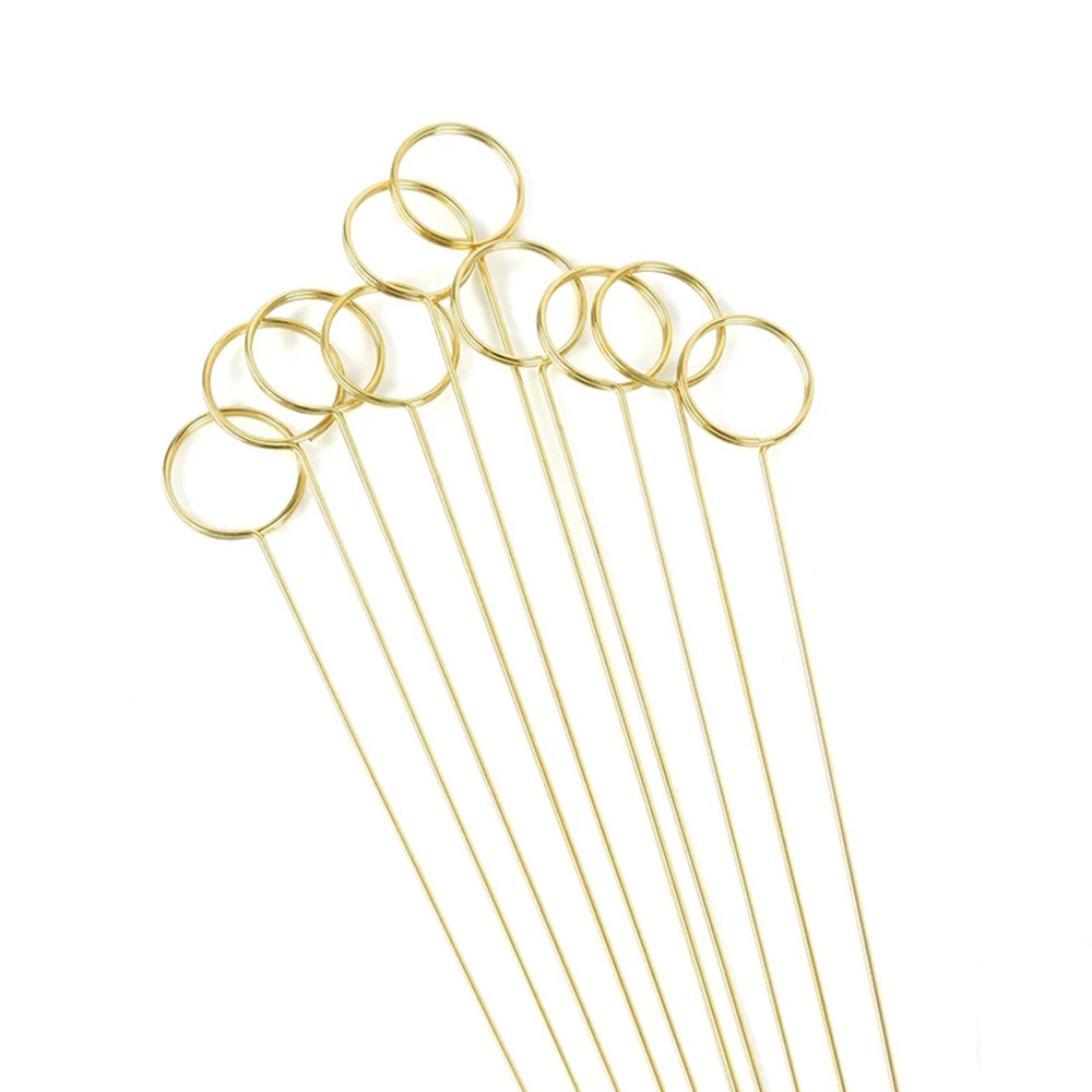 Altın Metal Çiçek Not Çubuklar - Floral Picks Wood incelemesi ve fiyatı