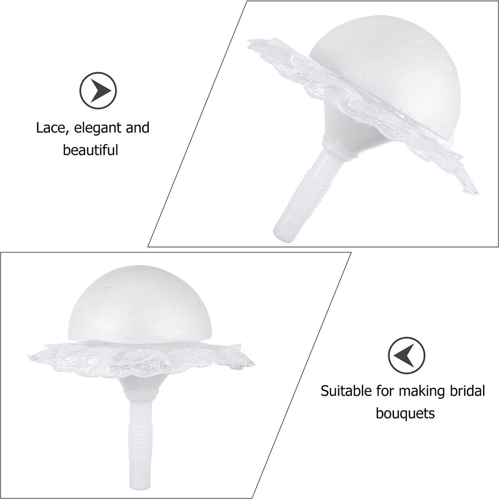 1 Set Yarım Küre Köpük Buket T - Bouquet Holder Foam incelemesi ve fiyatı